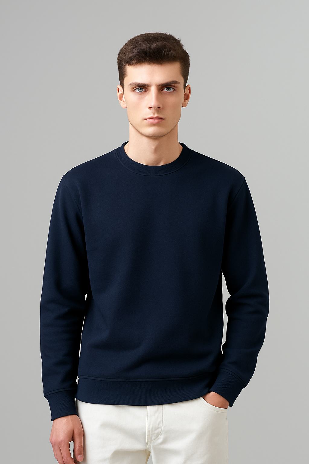 TERRY CLASSIC CREW NECK SHIRTS