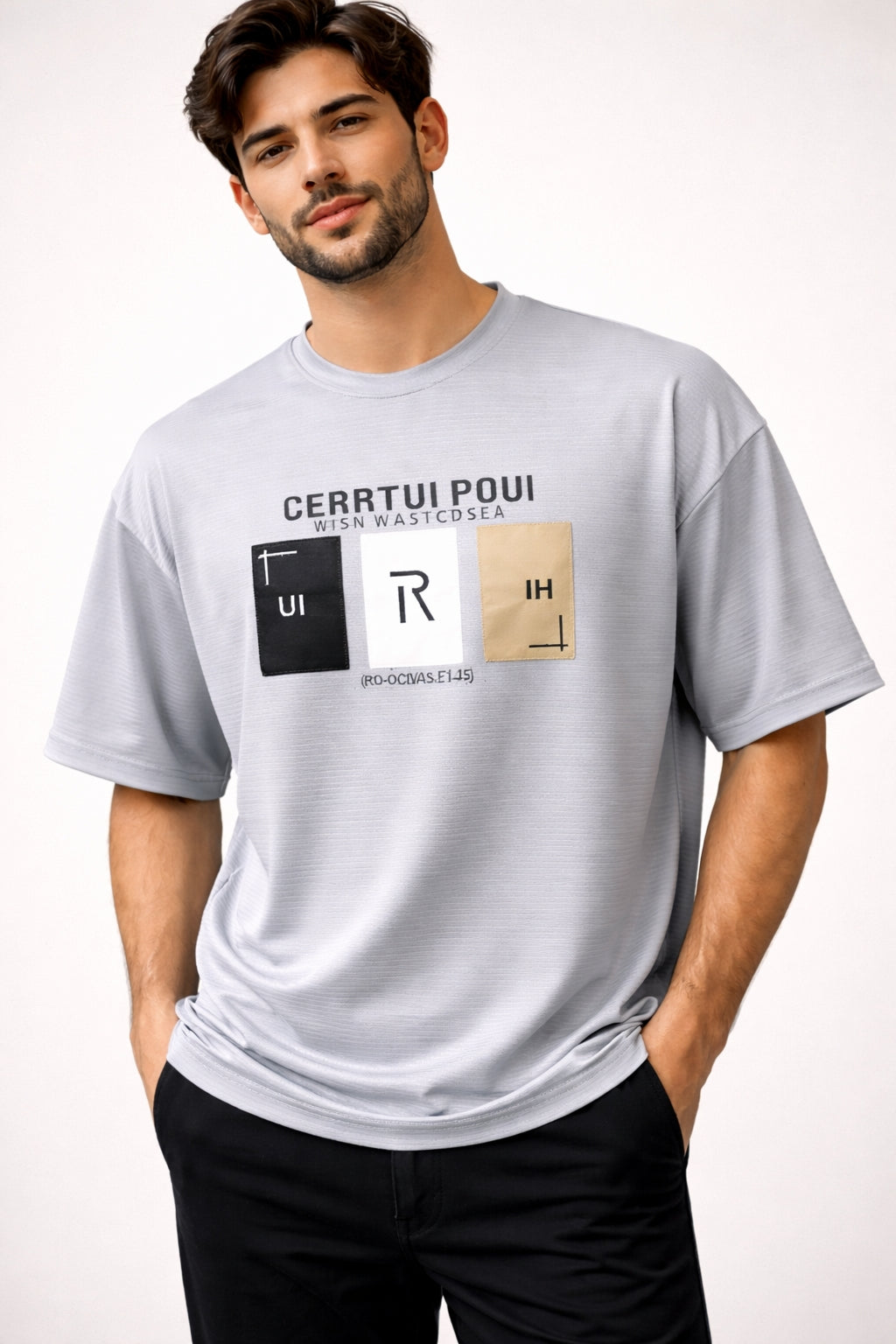 Texture Drop Shoulder